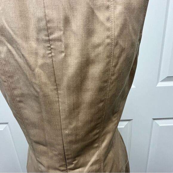 Badgley Mischka Wool Dress Academia Minimalist Quiet Luxury Women's Size 6 - Picture 8 of 9